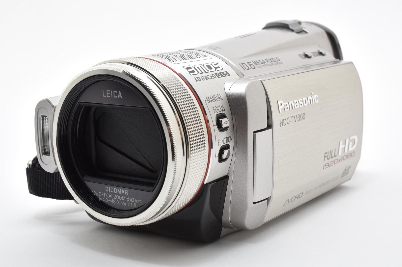 返品保証】良品｜Panasonic パナソニック HDC-TM300 シルバー デジタル