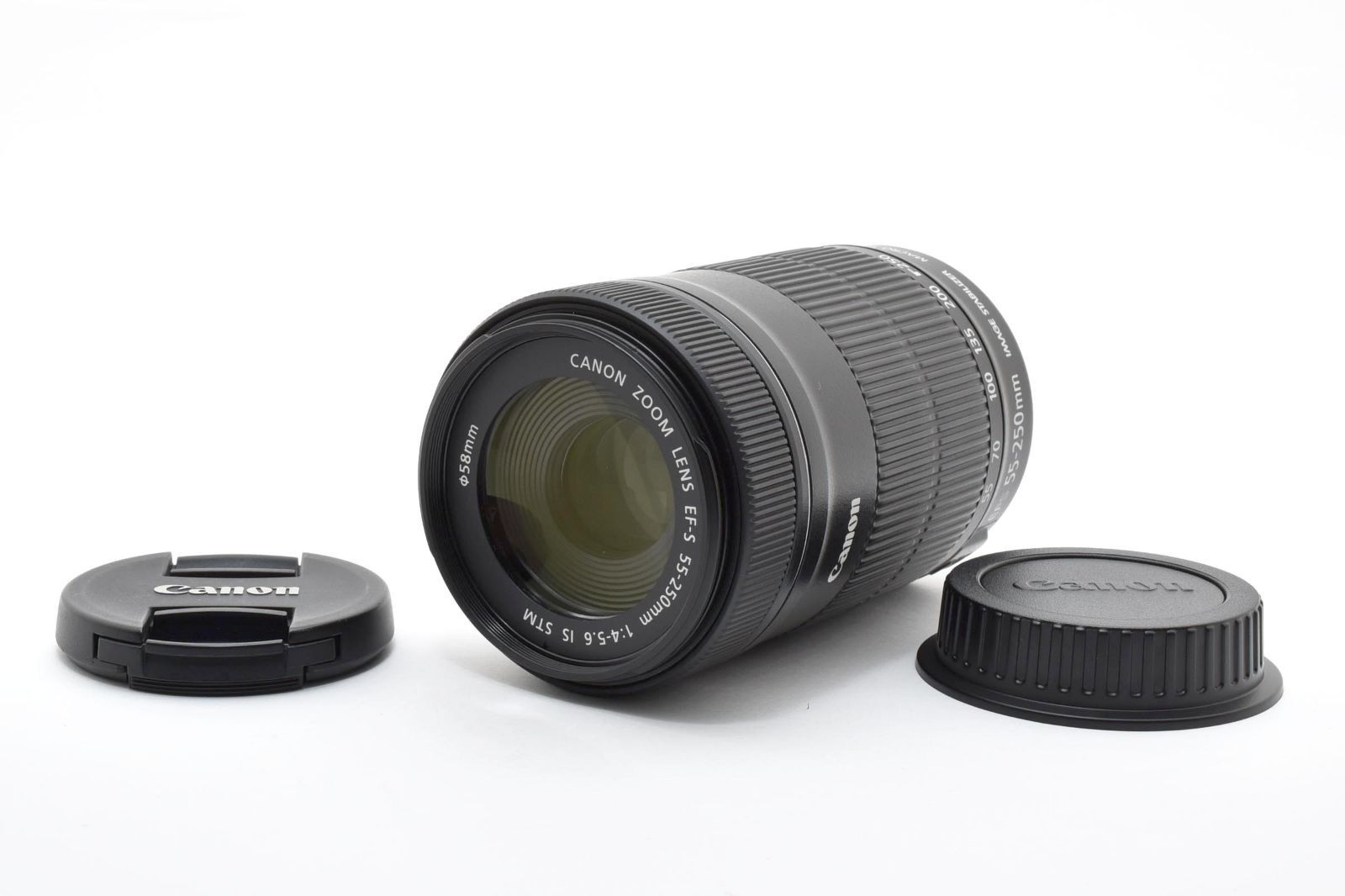 【返品保証】美品｜Canon キヤノン EF-S 55-250mm F4-5.6 IS STM #C260425-02