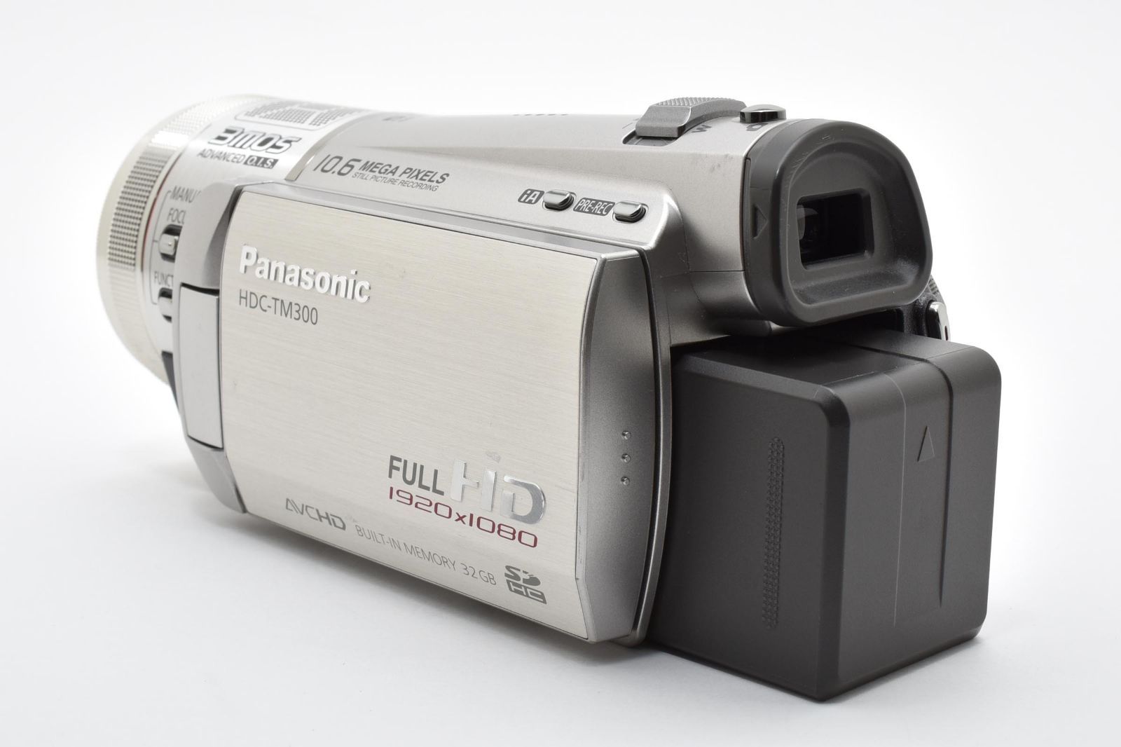 返品保証】良品｜Panasonic パナソニック HDC-TM300 シルバー デジタル