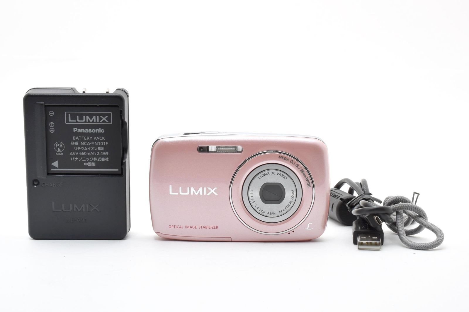 【返品保証】良品｜LUMIX ルミックス DSC-S1 ピンク コンパクトデジタルカメラ #C260428-03
