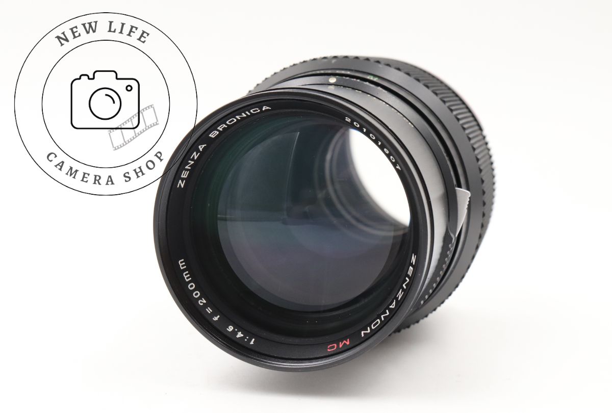 極上品☆Zenza Bronica Zenzanon MC 200mm F4.5 Lens For ETR S Si ゼンザブロニカ ゼンザノン レンズ ###17635