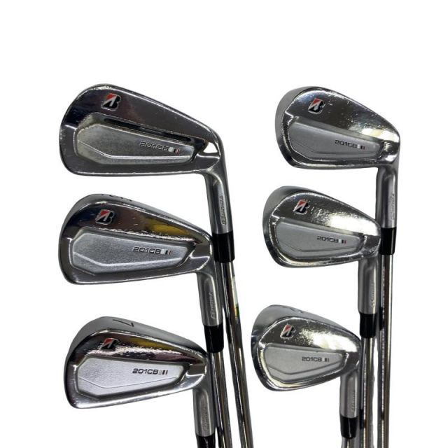 【中古】 ブリヂストン TOUR B 201CB 6S アイアンセット IR NS PRO MODUS3 TOUR105 (フレックスS) メンズ 男性用 右利き 右用 Dランク ゴルフクラブ