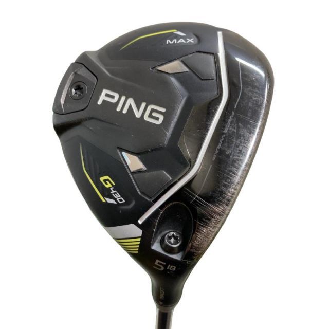 【中古】 ピン G430 MAX 5W フェアウェイウッド FW PING TOUR 2.0 CHROME 65(FW) (フレックスS) メンズ 男性用 右利き 右用 Dランク ゴルフクラブ