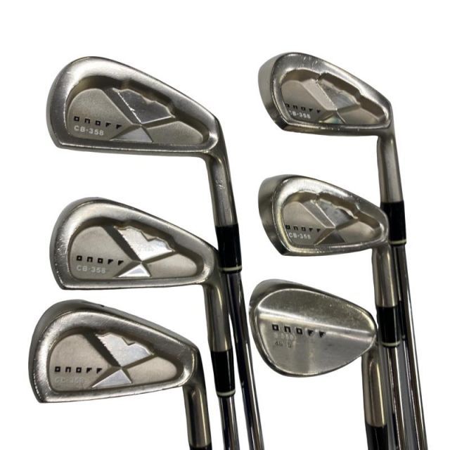 【中古】 ダイワ(グローブライド) ONOFF CB-358 6S アイアンセット IR リシャフト (フレックスその他) メンズ 男性用 右利き 右用 Cランク ゴルフクラブ