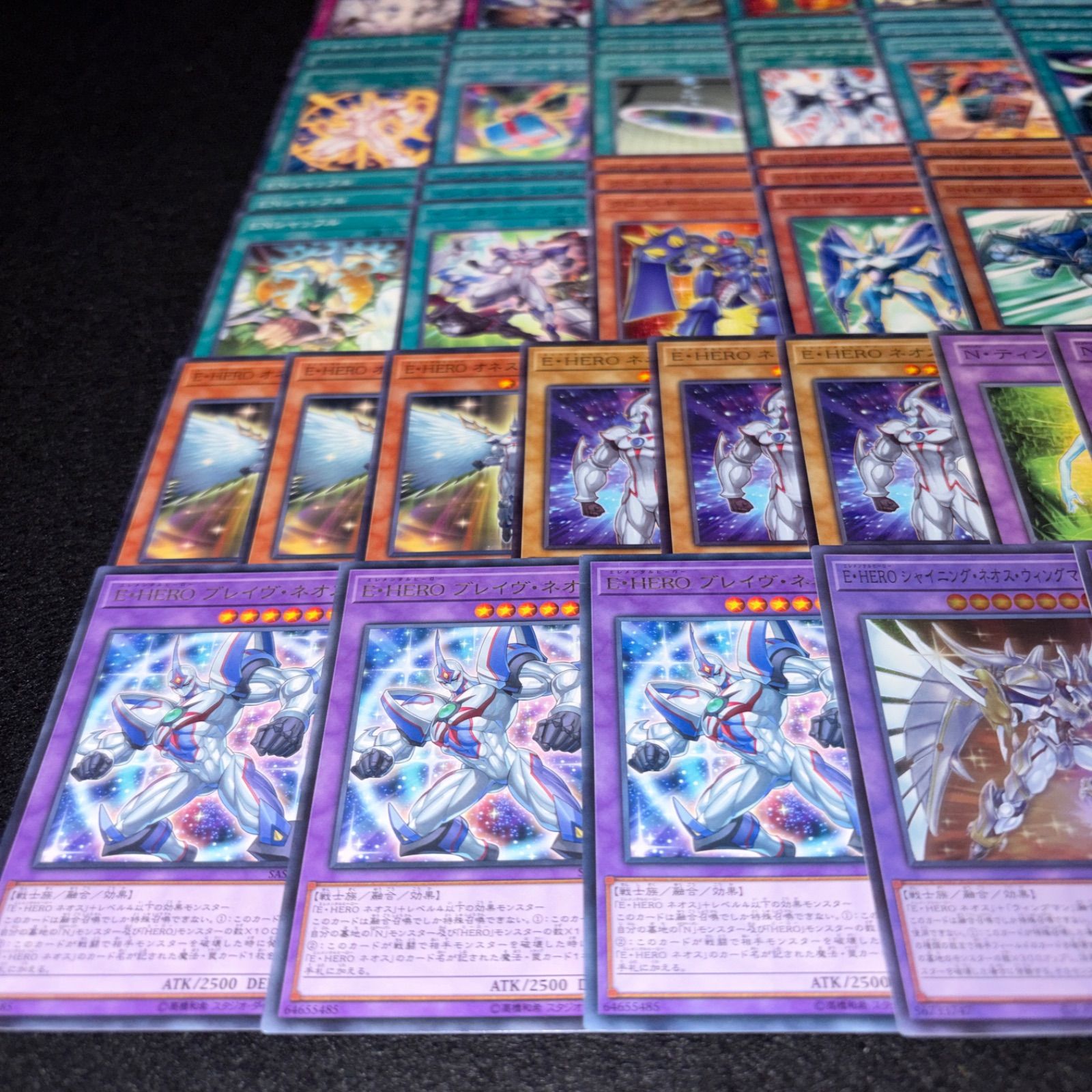 No.PP571 遊戯王 ネオス デッキパーツ 遊城十代 E・HEROブレイブネオス