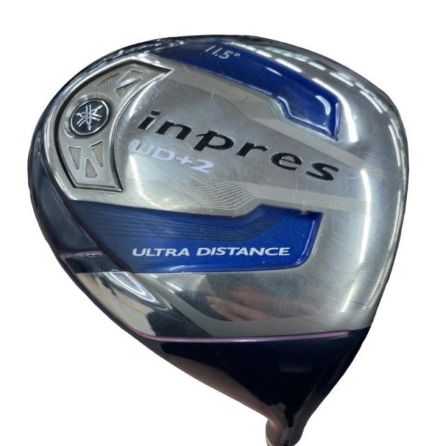 【中古】 ヤマハ inpres UD+2 11.5° レディース ドライバー DR 純正特注シャフト (フレックスその他) レディース 女性用 右利き 右用 Cランク ゴルフクラブ