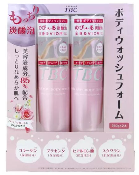 TBC クリーミーボディウォッシュ 250g x 2本 - メルカリ