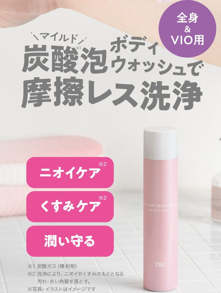 TBC クリーミーボディウォッシュ 250g×2本 4セット 合計8本 TBC クリーミーボディウォッシュ 250g x 2本 - メルカリ