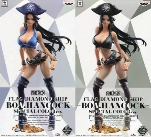 【中古】フィギュア 全2種セット 「ワンピース」 FLAG DIAMOND SHIP-BOA.HANCOCK-SPECIAL COLOR ver.