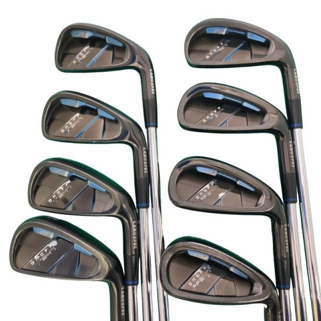 【中古】 ダイワ(グローブライド) ONOFF LABOSPEC FF247(2023) 9S アイアンセット IR 純正特注シャフト (フレックスS) メンズ 男性用 右利き 右用 Cランク ゴルフクラブ