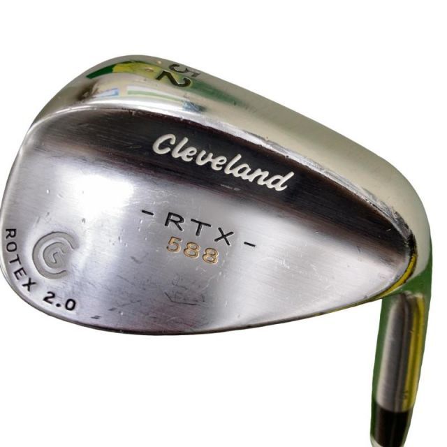 【中古】 クリーブランド Cleveland 588 RTX 2.0 ツアーサテン 52°/10° ウェッジ WG Dynamic Gold (フレックスS) メンズ 男性用 右利き 右用 Cランク ゴルフクラブ