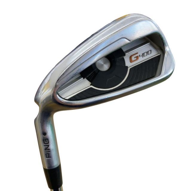 中古】 ピン G400 6S レフティ アイアンセット IR PING AWT 2.0 LITE