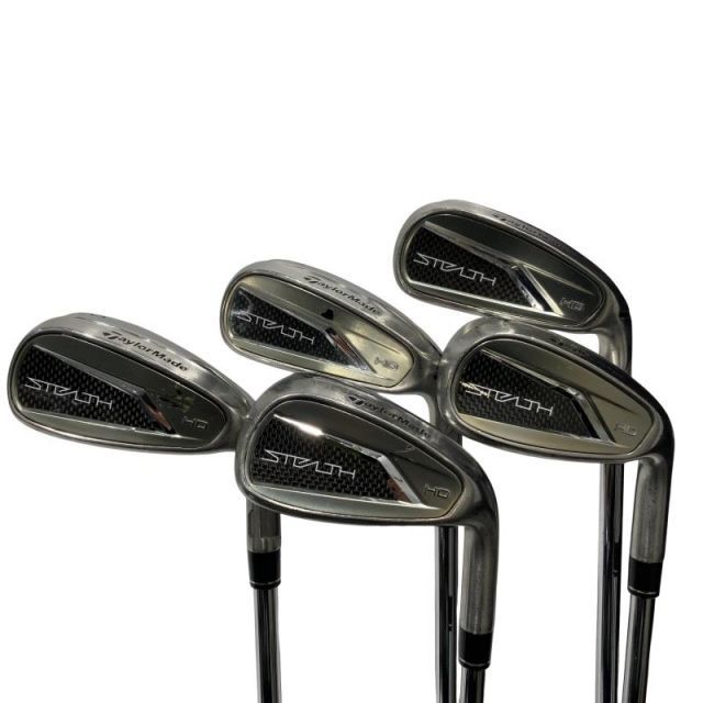 【中古】 テーラーメイド STEALTH HD(2023) 5S アイアンセット IR KBS MAX MT80 JP (フレックスS) メンズ 男性用 右利き 右用 Cランク ゴルフクラブ