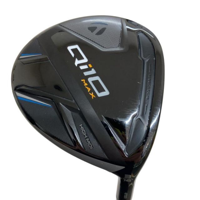 【中古】 テーラーメイド Qi10 MAX 3W フェアウェイウッド FW Diamana BLUE TM50(Qi10 FW) (フレックスS) メンズ 男性用 右利き 右用 Cランク ゴルフクラブ