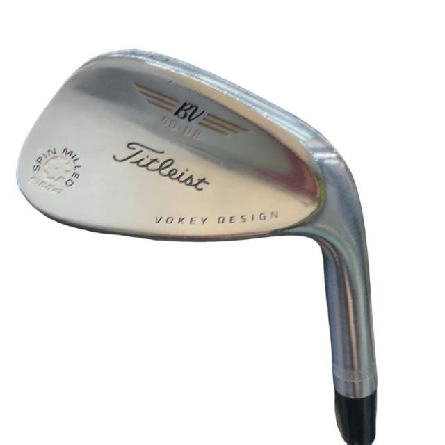 【中古】 タイトリスト VOKEY SPIN MILLED SM4 ツアークロム 50°/08° ウェッジ WG 純正特注シャフト (フレックスX) メンズ 男性用 右利き 右用 Cランク ゴルフクラブ
