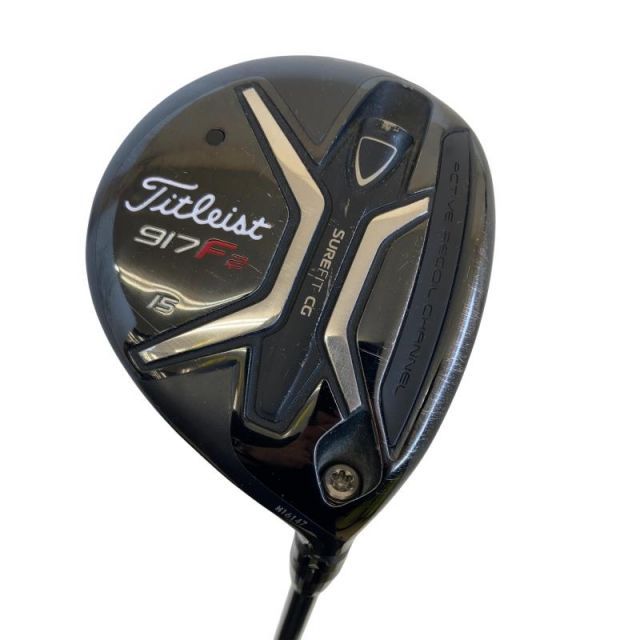 【中古】 タイトリスト 917 F2 15° フェアウェイウッド FW リシャフト (フレックスその他) メンズ 男性用 右利き 右用 Dランク ゴルフクラブ