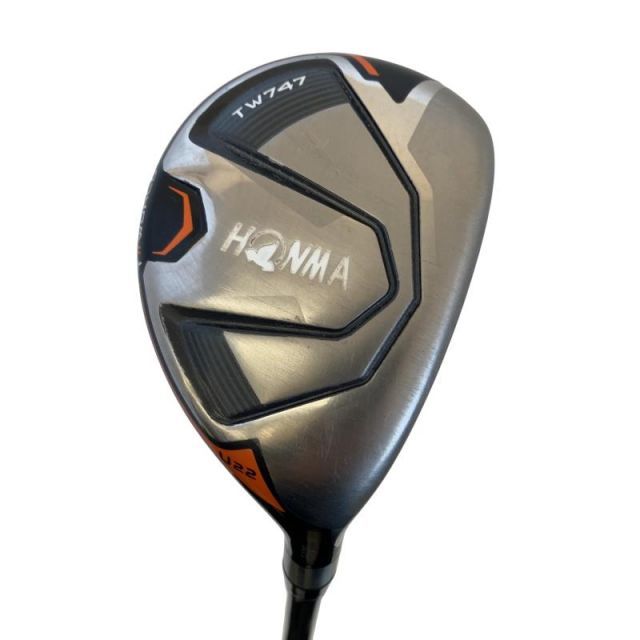 【中古】 本間ゴルフ TOUR WORLD TW747 22° ユーティリティ UT VIZARD for 747(ユーティリティ) (フレックスその他) メンズ 男性用 右利き 右用 Dランク ゴルフクラブ