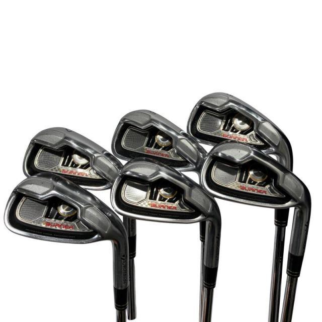 【中古】 テーラーメイド TOUR BURNER 6S アイアンセット IR NS PRO 950GH (フレックスR) メンズ 男性用 右利き 右用 Cランク ゴルフクラブ