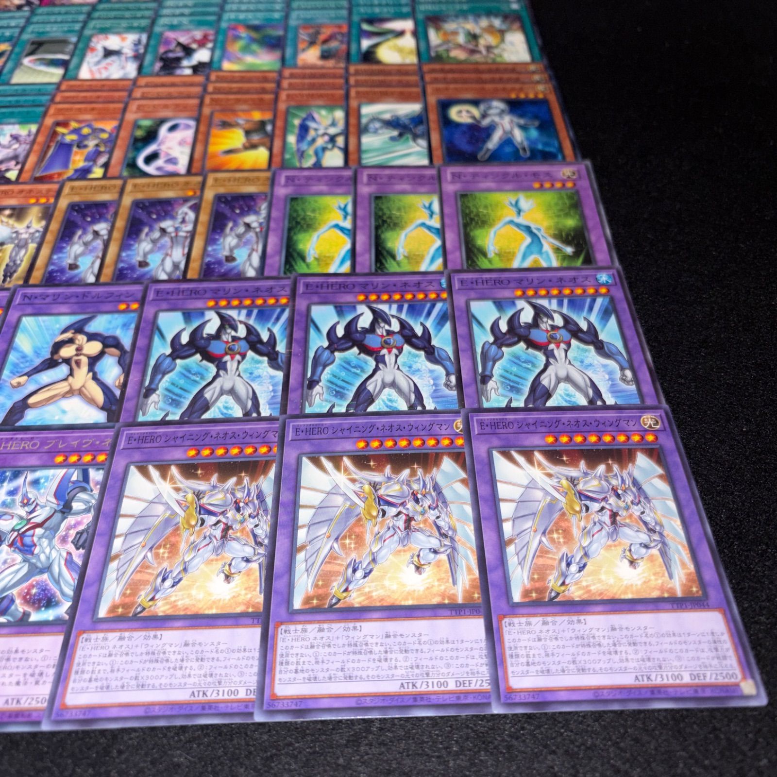 No.PP572 遊戯王 ネオス デッキパーツ 遊城十代 E・HEROブレイブネオス