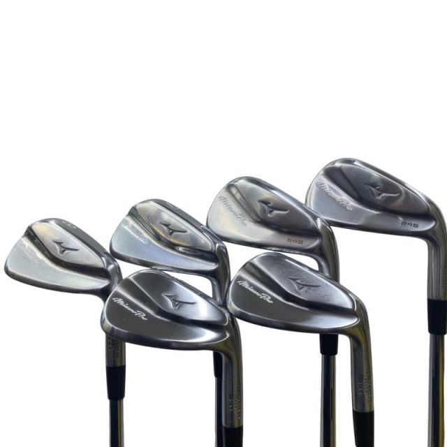 【中古】 ミズノ Mizuno Pro 245 6S アイアンセット IR 純正特注シャフト (フレックスS) メンズ 男性用 右利き 右用 Cランク ゴルフクラブ