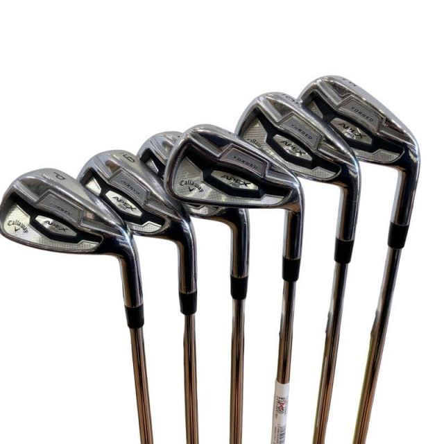 【中古】 キャロウェイ APEX PRO(2015) 6S アイアンセット IR NS PRO MODUS3 TOUR120 (フレックスS) メンズ 男性用 右利き 右用 Cランク ゴルフクラブ