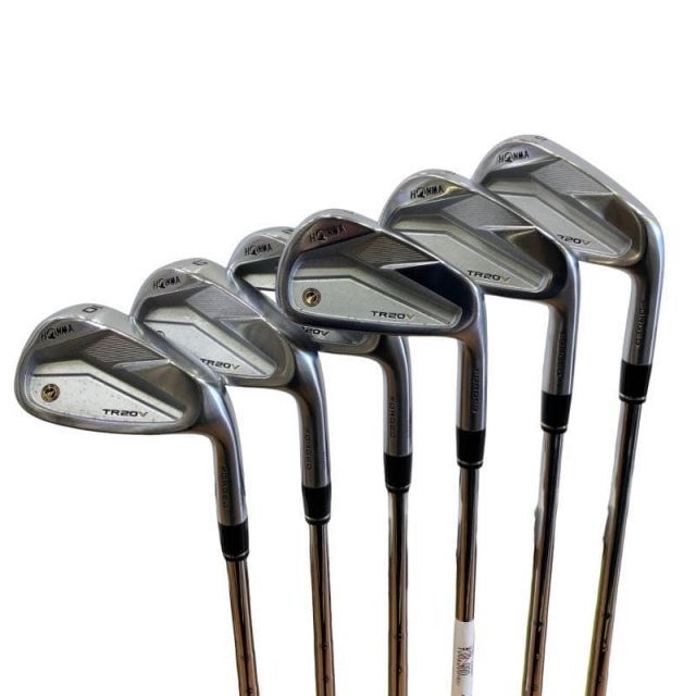 【中古】 本間ゴルフ TOUR WORLD TR20V 6S アイアンセット IR NS PRO MODUS3 FOR T//WORLD (フレックスS) メンズ 男性用 右利き 右用 Cランク ゴルフクラブ