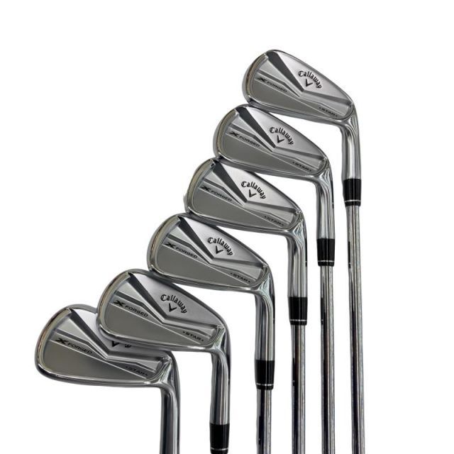 【中古】 キャロウェイ X FORGED STAR(2024) 6S アイアンセット IR NS PRO MODUS3 TOUR105 (フレックスS) メンズ 男性用 右利き 右用 Cランク ゴルフクラブ