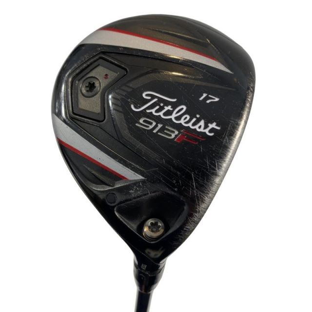 【中古】 タイトリスト 913 F 17° フェアウェイウッド FW 純正特注シャフト (フレックスS) メンズ 男性用 右利き 右用 Cランク ゴルフクラブ