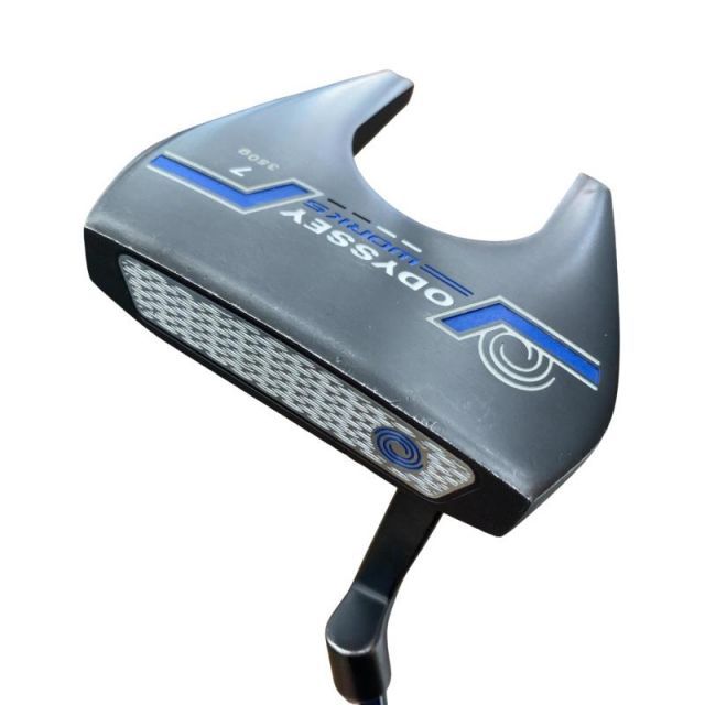 【中古】 オデッセイ WORKS #7 34インチ レフティ パター PT スチール (フレックスその他) メンズ 男性用 左利き レフティ 左用 Cランク ゴルフクラブ