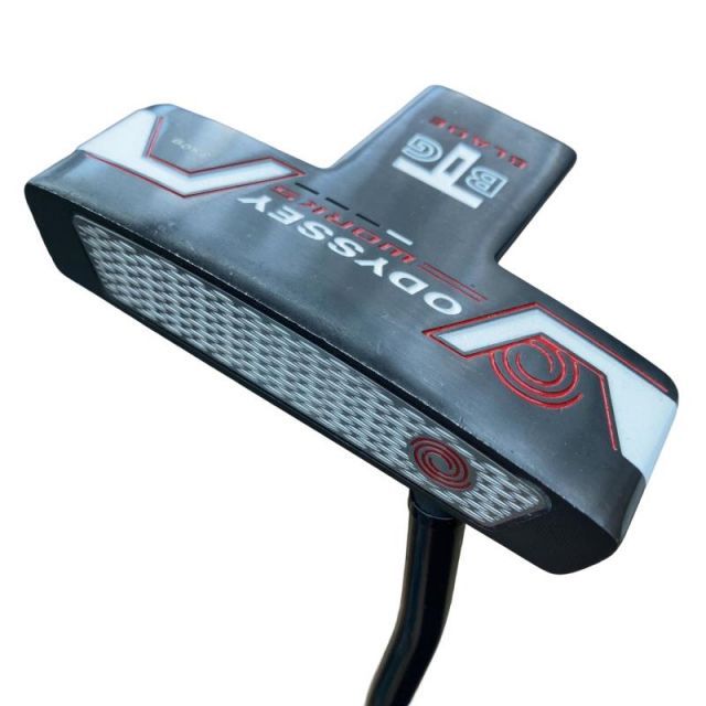 レフティ オデッセイ WORKS BIG T BLADE パター 34インチ 左 中古】 オデッセイ WORKS BIG T BLADE 34インチ レフティ パター PT