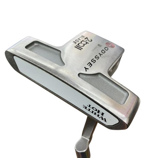 中古】 オデッセイ WHITE HOT 2 BALL BLADE 33インチ レフティ パター