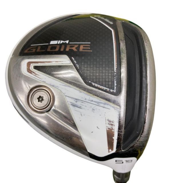 【中古】 テーラーメイド SIM GLOIRE 5W フェアウェイウッド FW AIR Speeder TM(FW) (フレックスSR) メンズ 男性用 右利き 右用 Dランク ゴルフクラブ