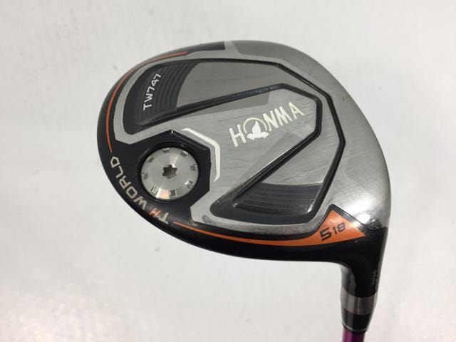 返品OK 【中古ゴルフクラブ】ホンマ TOUR WORLD (ツアーワールド) TW747 FW フェアウェイ VIZARD FP-8 5W