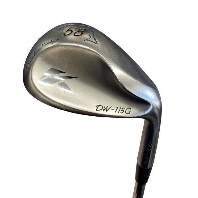 【中古】 キャスコ Dolphin Wedge DW-115G 58° ウェッジ WG Dynamic Gold (フレックスS) メンズ 男性用 右利き 右用 Cランク ゴルフクラブ