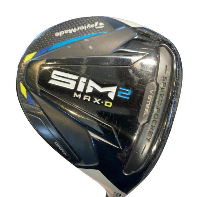 【中古】 テーラーメイド SIM2 MAX-D 3W フェアウェイウッド FW リシャフト (フレックスその他) メンズ 男性用 右利き 右用 Cランク ゴルフクラブ