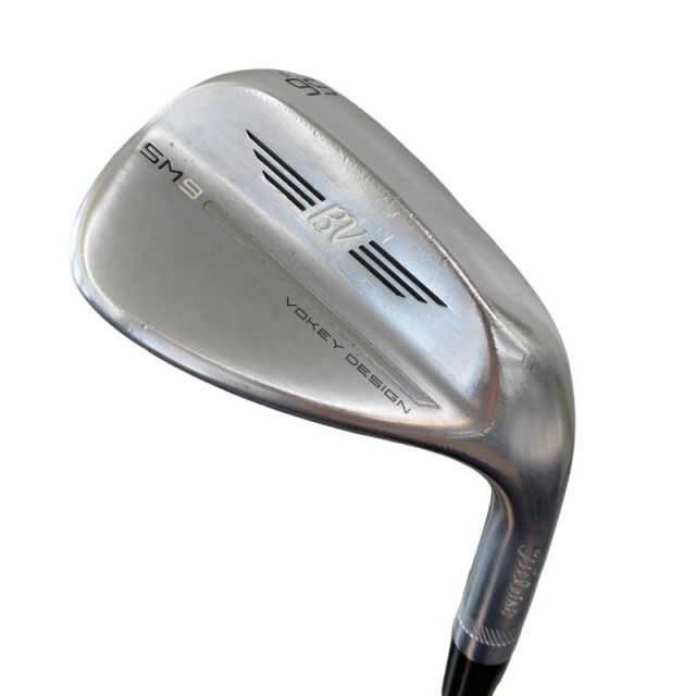 【中古】 タイトリスト VOKEY SPIN MILLED SM9 ツアークロム 56°/14°F ウェッジ WG Dynamic Gold (フレックスS) メンズ 男性用 右利き 右用 Cランク ゴルフクラブ
