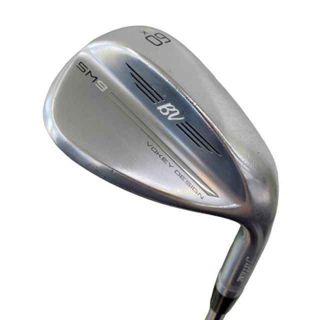 【中古】 タイトリスト VOKEY SPIN MILLED SM9 ツアークロム 60°/14°K ウェッジ WG Dynamic Gold (フレックスS) メンズ 男性用 右利き 右用 Cランク ゴルフクラブ