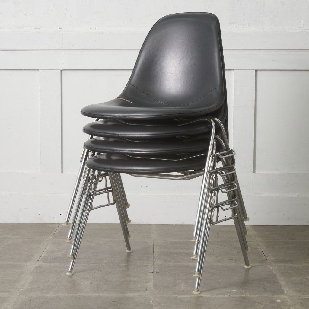 Herman Miller イームズ サイドシェルチェア ヴィンテージ スタッキングベース FRP Eames 椅子 ハーマンミラー ビンテージ 名作 97486