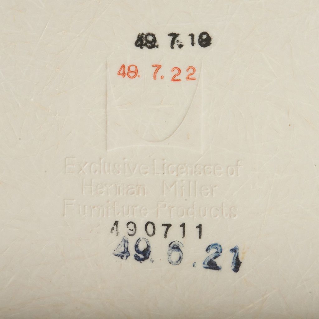 Herman Miller イームズ サイドシェルチェア ヴィンテージ スタッキングベース FRP Eames 椅子 ハーマンミラー ビンテージ 名作 97487