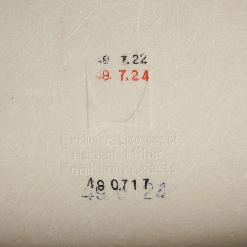 Herman Miller イームズ サイドシェルチェア ヴィンテージ スタッキングベース FRP Eames 椅子 ハーマンミラー ビンテージ 名作 97489