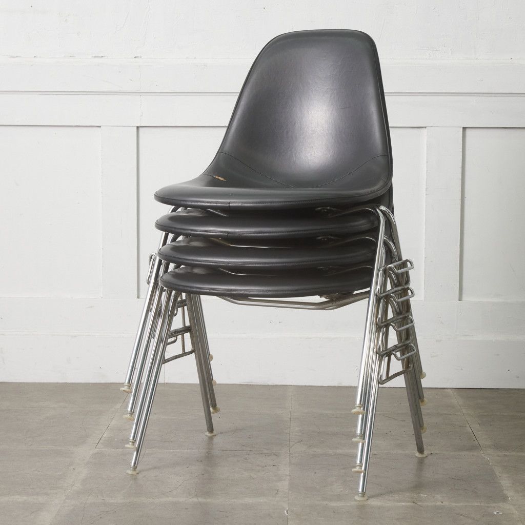 Herman Miller イームズ サイドシェルチェア ヴィンテージ スタッキングベース FRP Eames 椅子 ハーマンミラー ビンテージ 名作 97491