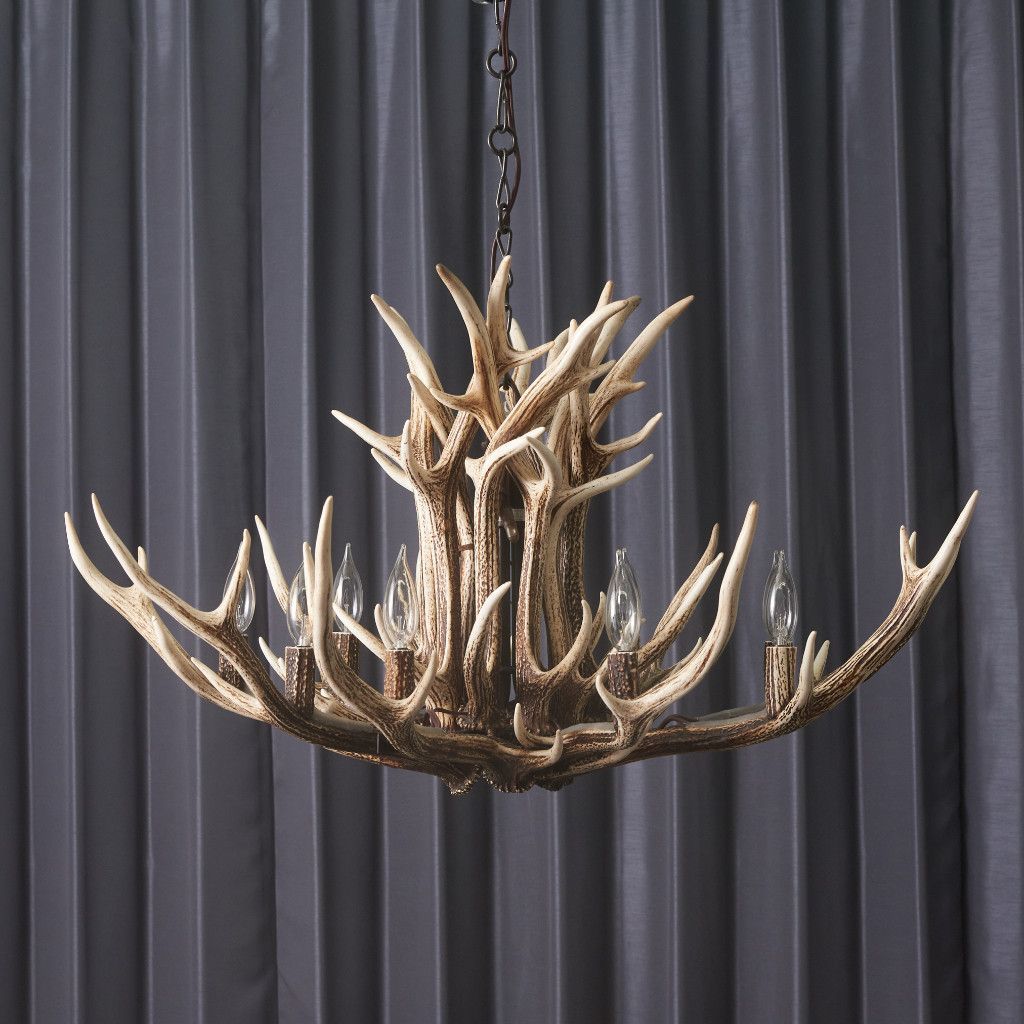 DEER HORN SMITHS 鹿角 シャンデリア 9灯 天井照明 ペンダントライト ディスプレイ 店舗 装飾 ディアホーンスミス インテリア 97533