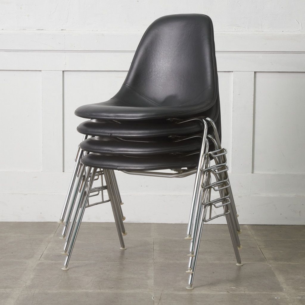 Herman Miller イームズ サイドシェルチェア ヴィンテージ スタッキングベース FRP Eames 椅子 ハーマンミラー ビンテージ 名作 97634
