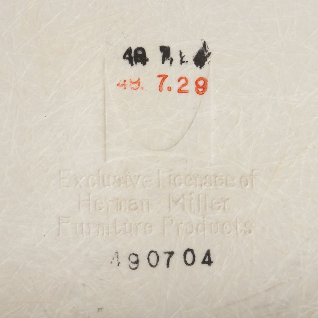 Herman Miller イームズ サイドシェルチェア ヴィンテージ スタッキングベース FRP Eames 椅子 ハーマンミラー ビンテージ 名作 97636