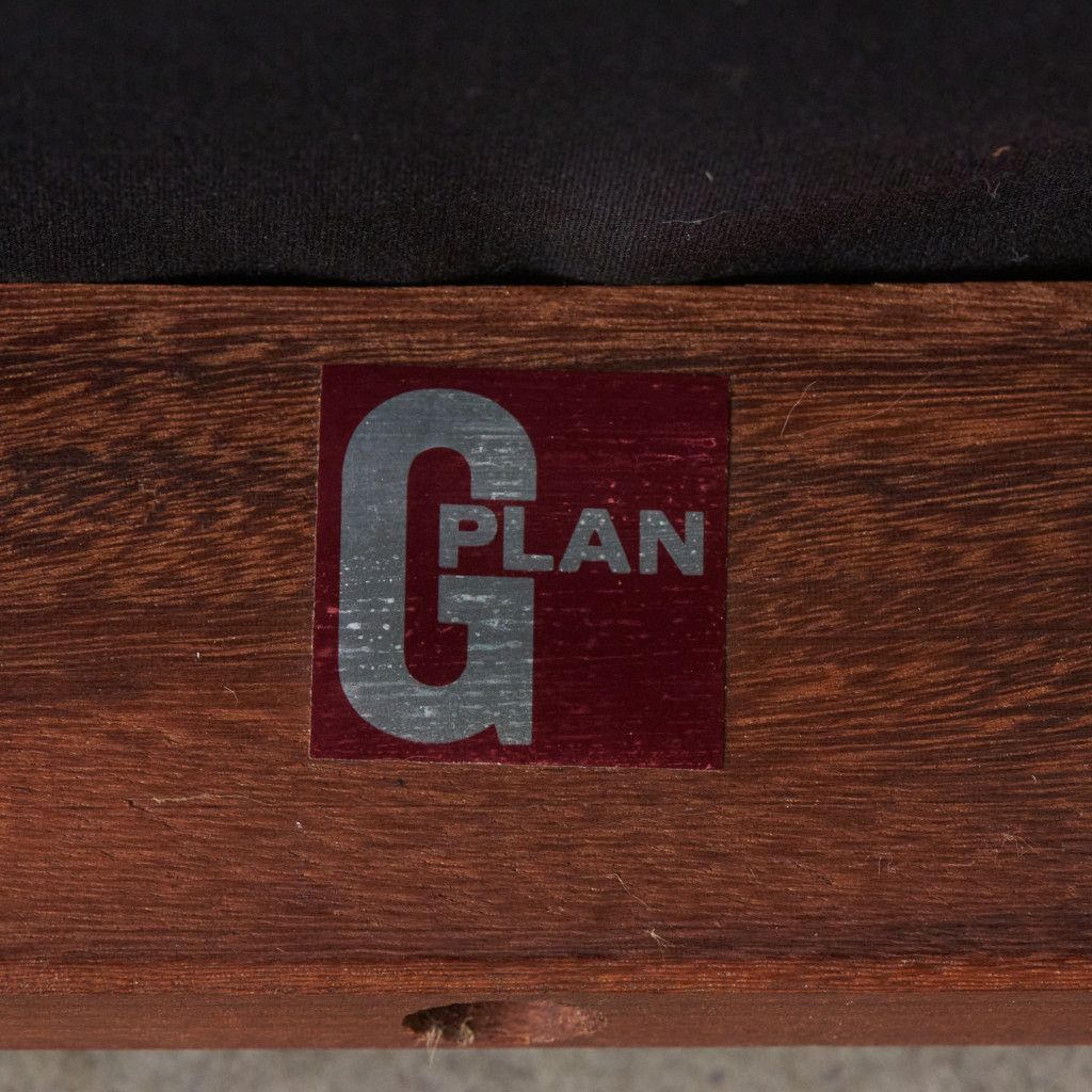 張替済 G-Plan スラットバックチェア ヴィンテージ 英国 ジープラン