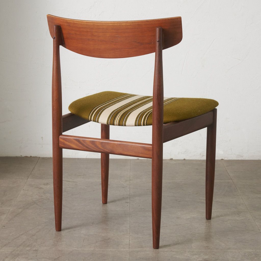 張替済 レア G-Plan Danish ダイニングチェア チーク 英国 ヴィンテージ Ib Kofod Larsen 椅子 パネルバック Danish Art Weaving 97741 張替済 レア G-Plan Danish ダイニングチェア チーク 英国 ヴィンテージ Ib Kofod Larsen 椅子 パネルバック Danish Art Weaving 97741