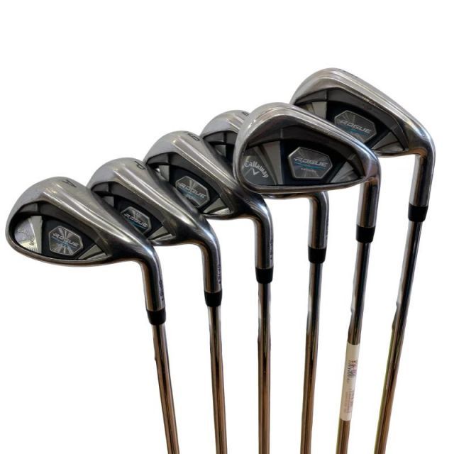 【中古】 キャロウェイ ROGUE STAR 7S アイアンセット IR NS PRO ZELOS 7 (フレックスS) メンズ 男性用 右利き 右用 Cランク ゴルフクラブ