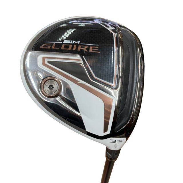 【中古】 テーラーメイド SIM GLOIRE 3W フェアウェイウッド FW AIR Speeder TM(FW) (フレックスSR) メンズ 男性用 右利き 右用 Cランク ゴルフクラブ