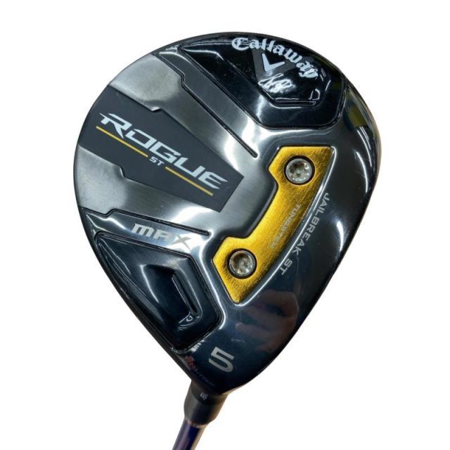 【中古】 キャロウェイ ROGUE ST MAX 5W フェアウェイウッド FW 純正特注シャフト (フレックスS) メンズ 男性用 右利き 右用 Cランク ゴルフクラブ