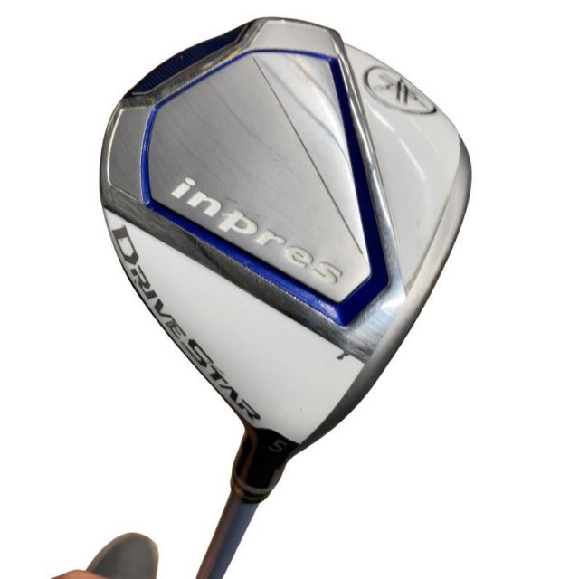 【中古】 ヤマハ inpres DRIVESTAR 5W レディース フェアウェイウッド FW VANQUISH for inpres LM423f (フレックスL) レディース 女性用 右利き 右用 Cランク ゴルフクラブ